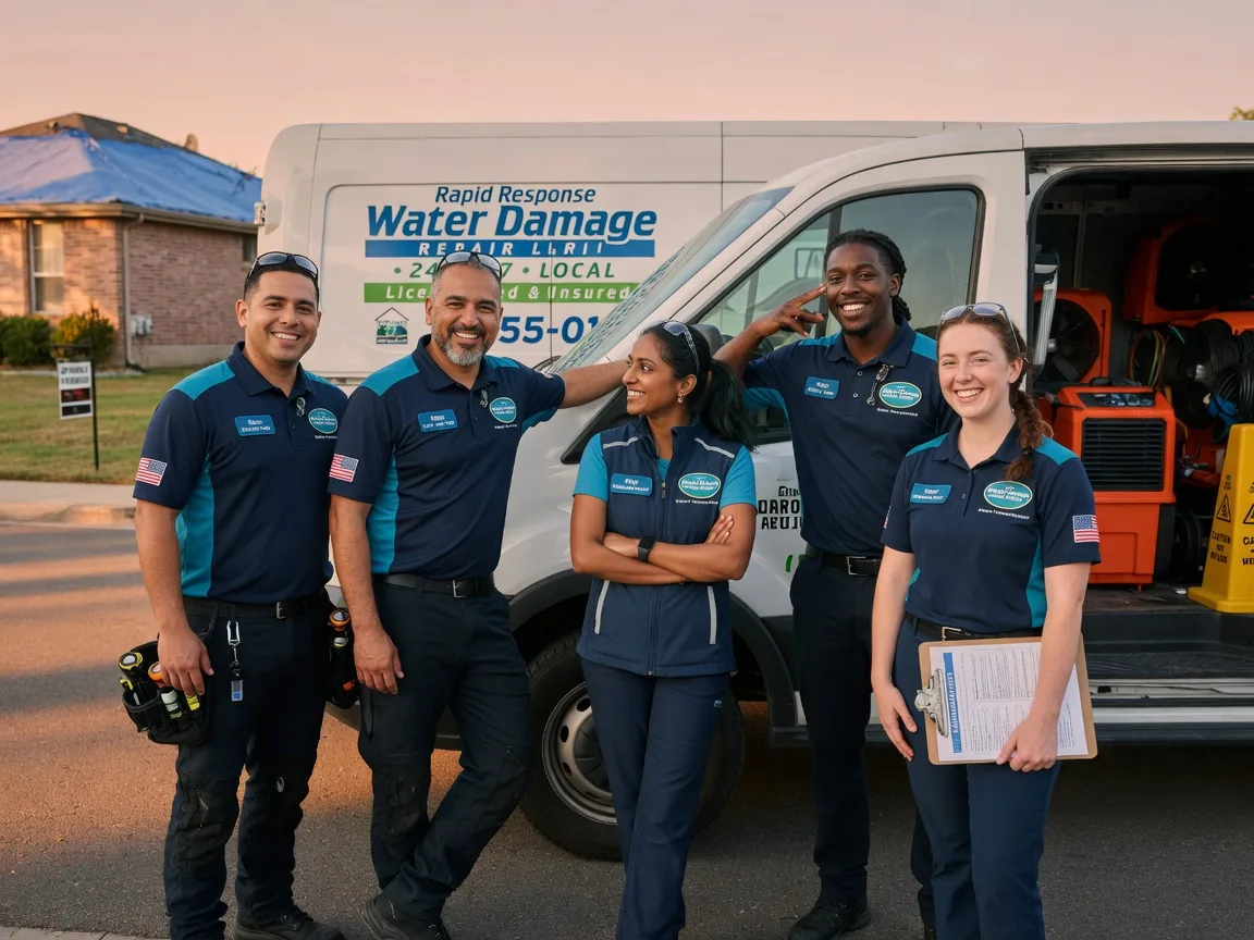 Water Damage Restoration company in Hallettsville, TX