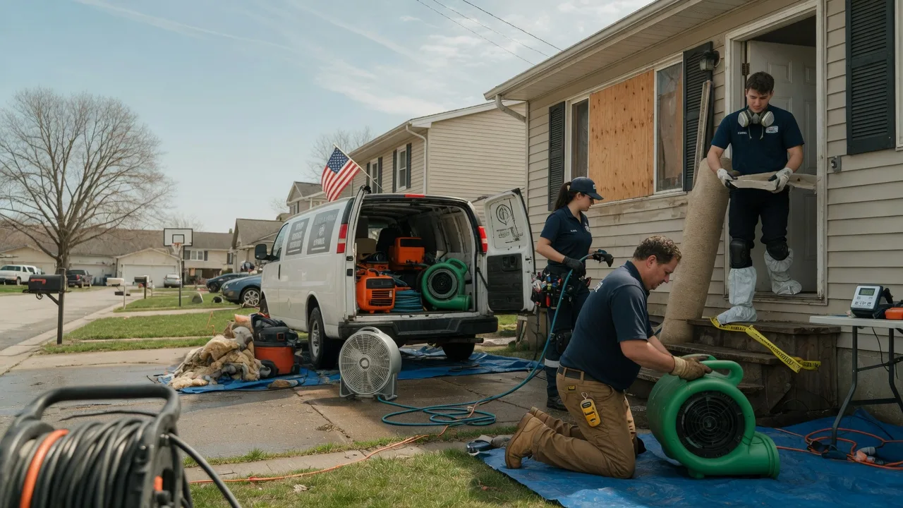 Water Damage Restoration in Hallettsville, TX near me